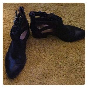 Jeffery Campbell - Black Cut Out Booties